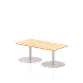 Dynamic Italia 1200 x 600mm Poseur Rectangular Table Maple Top 475mm High Leg ITL0229 DD